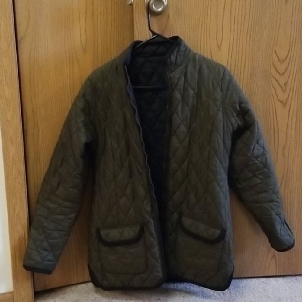 SUPER Warm REVERSIBLE Quilted Jacket - Picture 2 of 9
